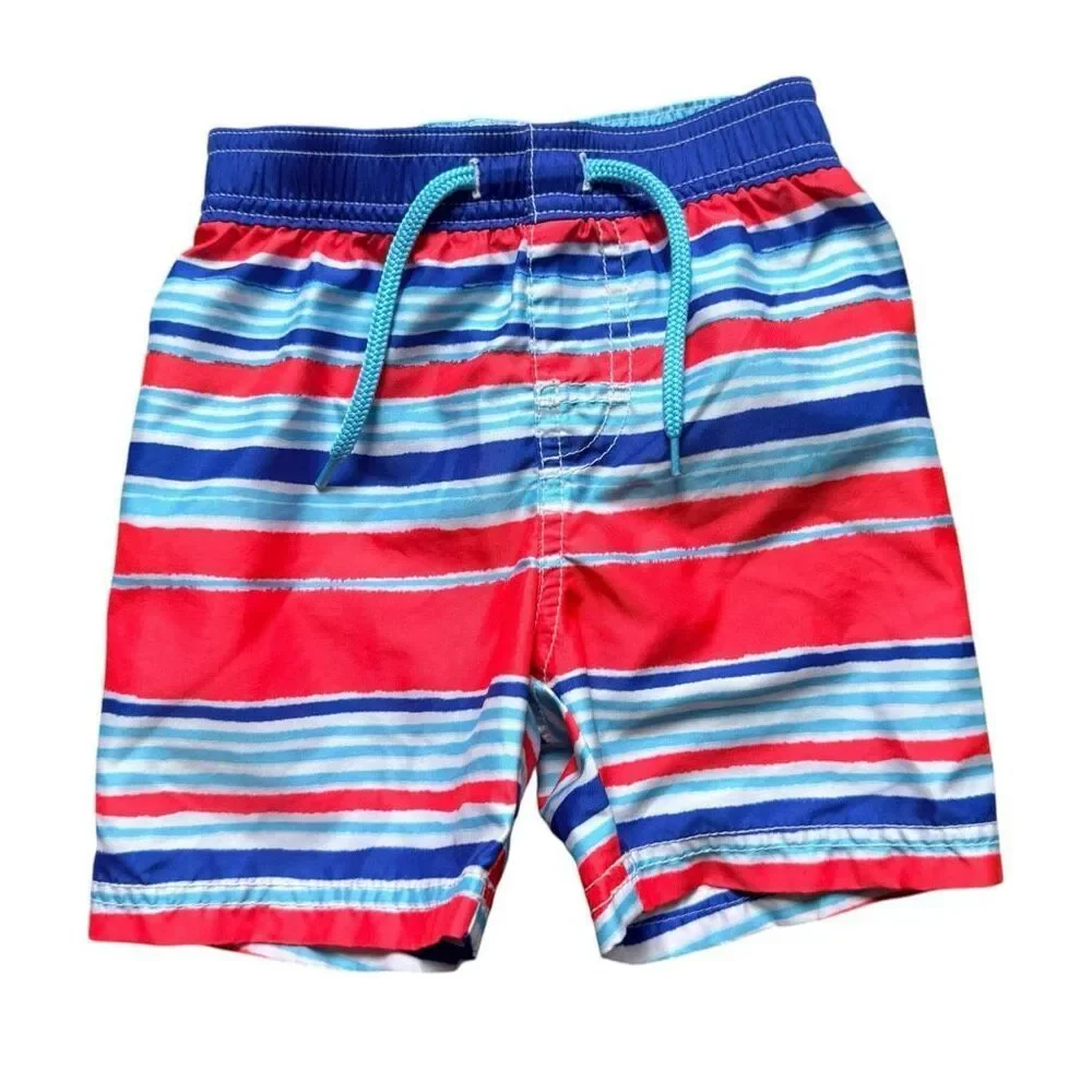 Baby Boys Old Navy Lobster Allover Print Swim Swimming Trunks - Sz 18-24 mo